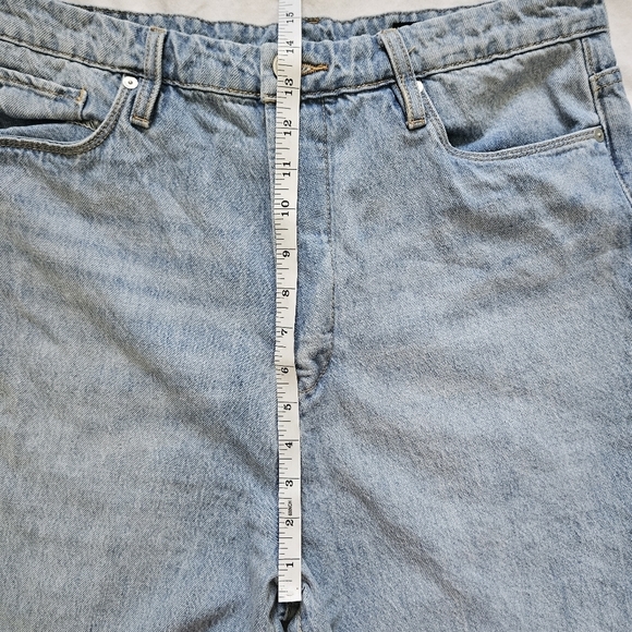 Blank NYC The Cooper Slim Straight Slit Inseam Womens Size 31 Adrenaline Rush - Picture 14 of 15